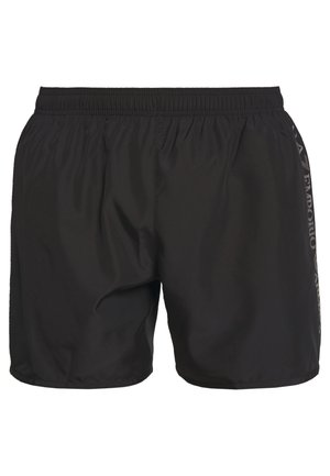 EA7 Emporio Armani WATER SPORTS EXTENDED LOGO BOXER - Surfshorts - nero/silver