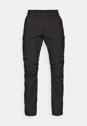 Fjällräven ABISKO HYBRID TRAIL TRS - Outdoor trousers - black