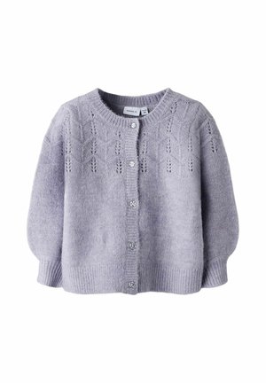 REGULAR FIT - Strickjacke - lavender gray