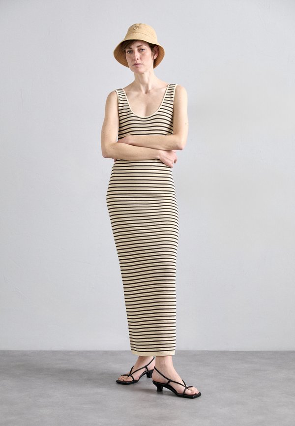 MONOGRAM EMBELLISHED BUCKET HAT - Hat - beige3