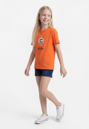Nike Performance WNBA CONNECTICUT SUN ESSENTIAL LOGO TEE UNISEX - Equipación de clubes - brilliant orange