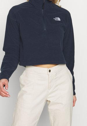 Fleece trui - dark blue