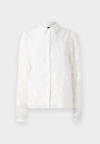 PCJALA SHIRT - Camicia - cloud dancer