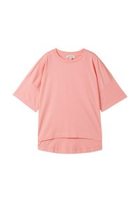Paprasti marškinėliai - shell pink