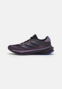 adidas Performance - SUPERNOVA STRIDE  - Hardloopschoenen neutraal - core black/shadow violet/lucid blue Miniatuurafbeelding 1