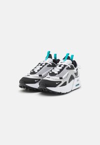 Nike Sportswear AIR MAX FURYOSA NRG - Tenisky - white/black/metallic silver/dusty cactus