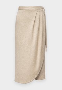 CHELSIE SKIRT - Wrap skirt - soft beige
