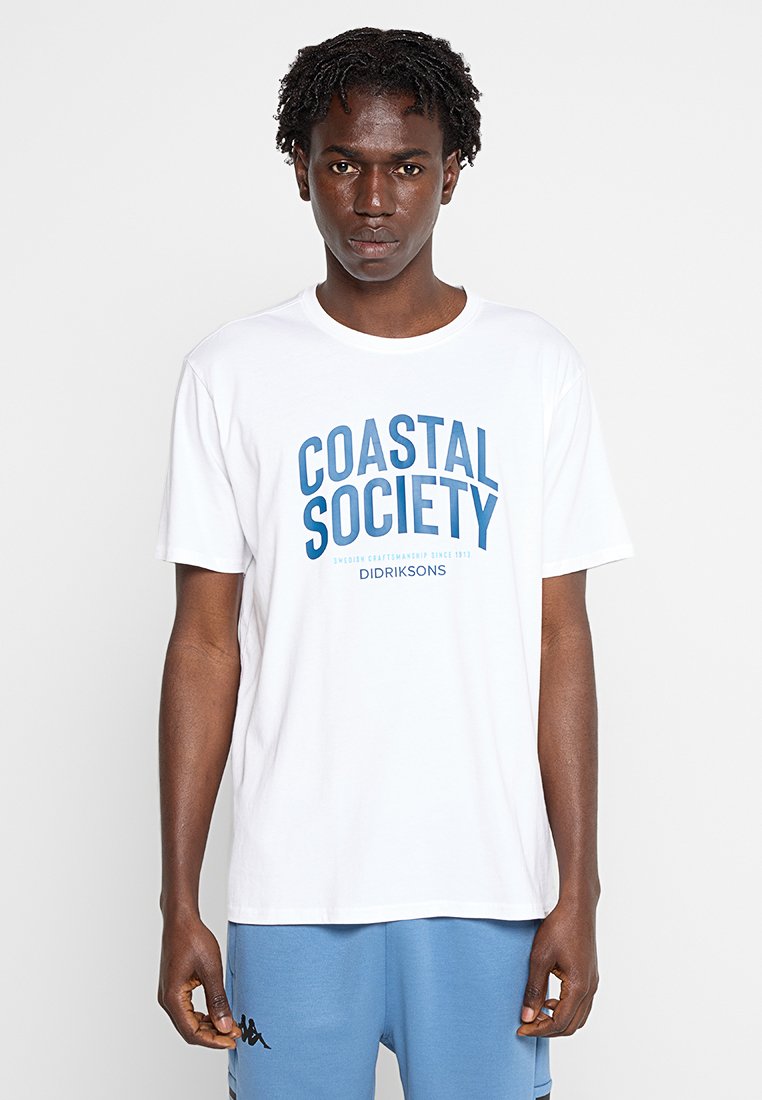 Didriksons T-shirt print wit