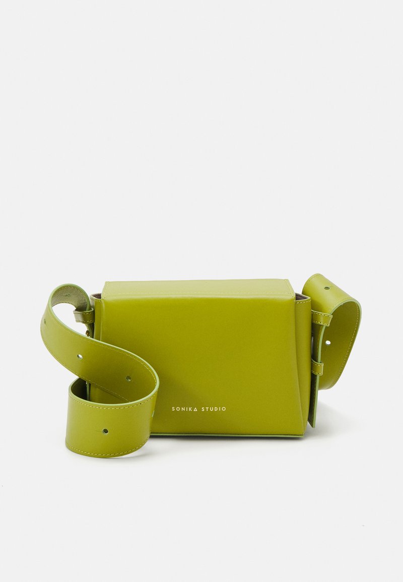 Sonika Studio - SOFIA SHOULDER BAG - Umhängetasche - olive green, Vergrößern