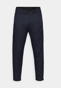DRYKORN Chino kalhoty - dark-blue denim