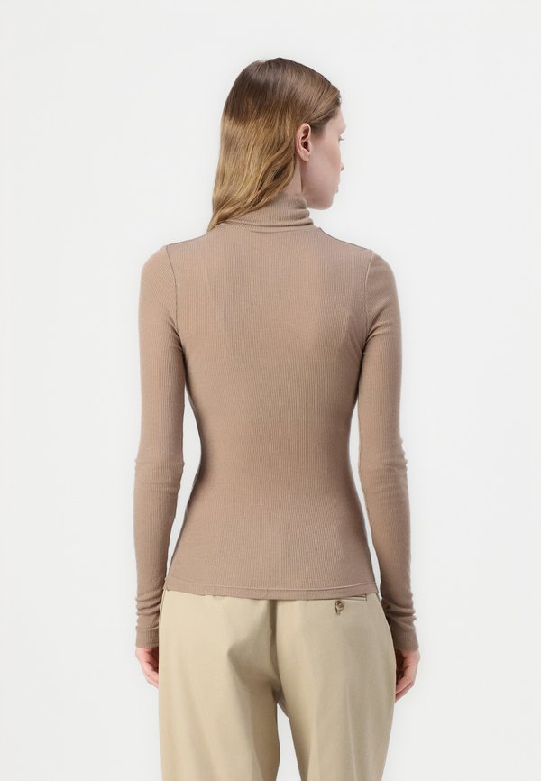 SONNET T NECK - Long sleeved top - greige2