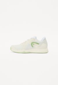 SPRINT TEAM 4.0 - Tenisové topánky na antuku - chalk white/light green