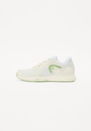 SPRINT TEAM 4.0 - Tennisschoenen voor kleibanen - chalk white/light green