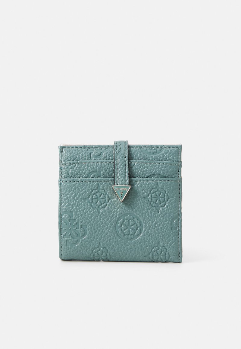 Guess CRESIDIA TAB CARD CASE - Carteira - teal