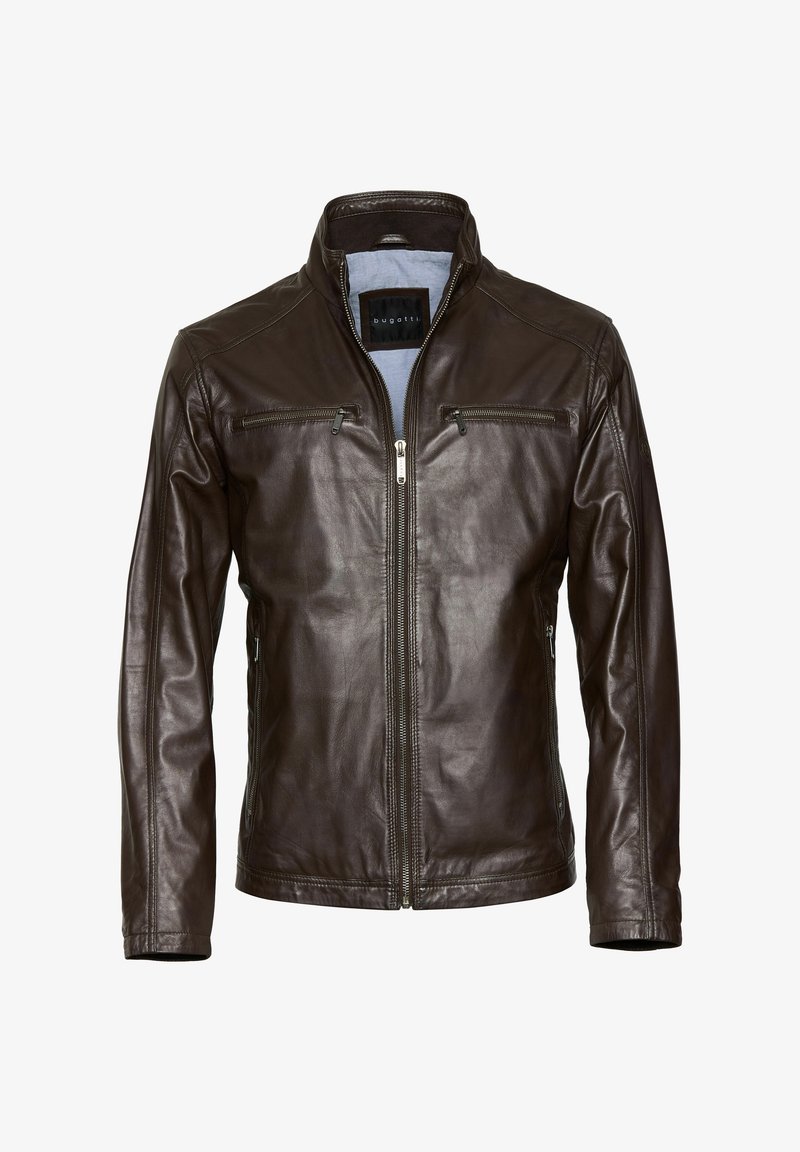 bugatti Leren jas - dunkelbraun