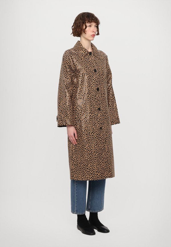 CHEETAH BALMACAAN  - Trenchcoat - cafe3