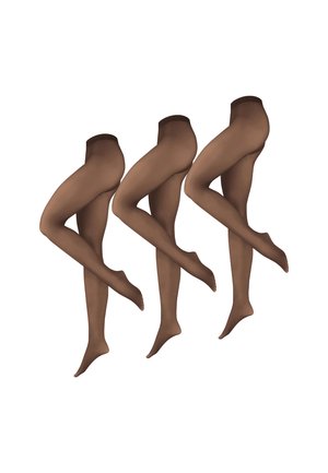 3-PACK  - Medias - braun