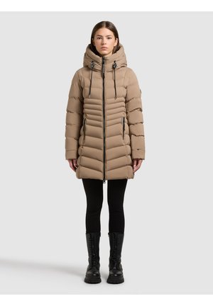 khujo LAVA - Abrigo de invierno - cookie beige