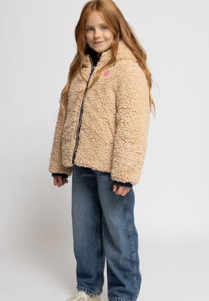 Looxs Revolution, LITTLE REVERSIBEL WINTERJAS NAVY / TEDDY - Winterjas - navy