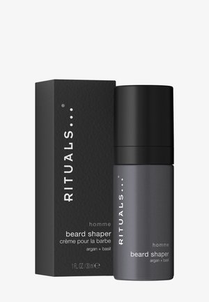 BEARD SHAPER HOMME - WOODY - ARGAN & BASIL OIL - Huile à barbe - -