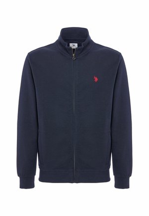 U.S. Polo Assn., Felpa con zip - blu