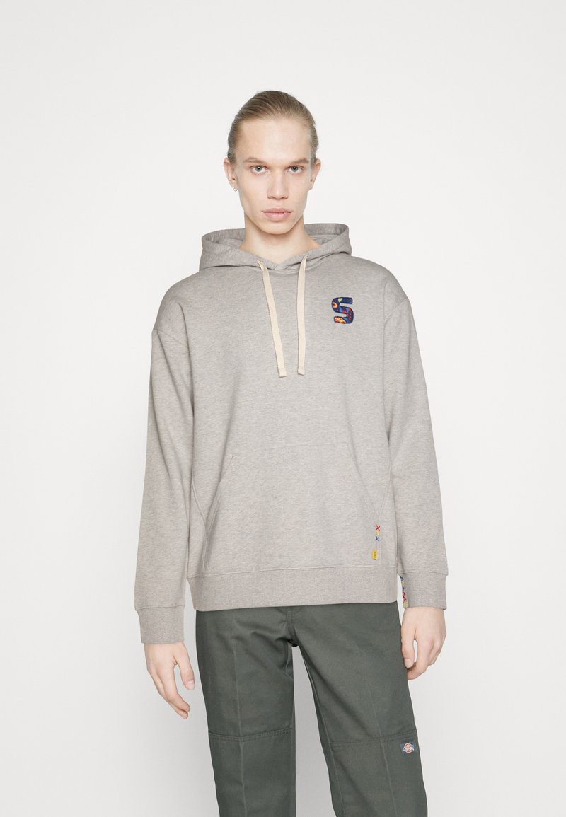 Scotch & Soda BANDANA APPLIQUE HOODIE Sweater grey/grijs gemêleerd Zalando.nl