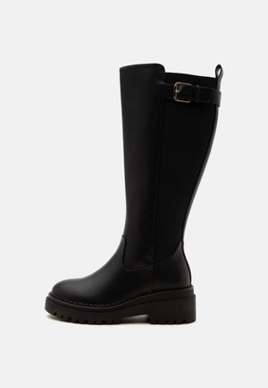 Anna Field Wide Fit by Zalando, Ботуши с платформа - black