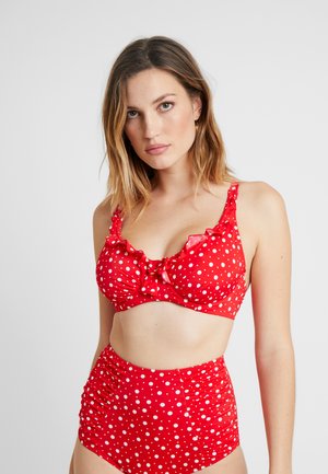 MINI MAXI UNDERWIRED - Bikini top - red
