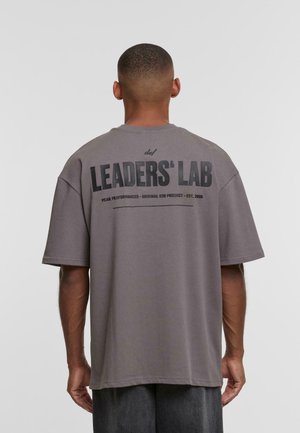LEADER - Print T-shirt - steelgray