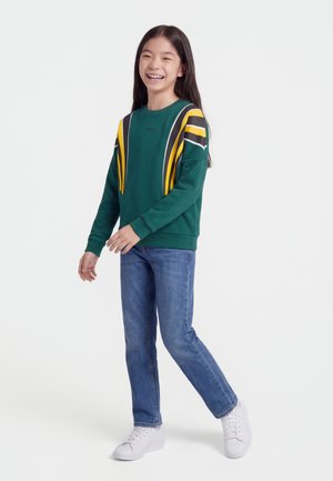 adidas Originals LOOSE BATWING SANTIAGO UNISEX - Sweatshirt - collegiate green/black