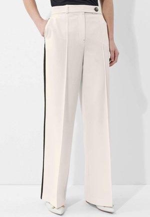 Broek - white black