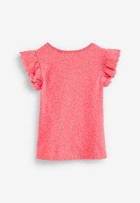 Next SCALLOP-REGULAR FIT - Tričko s potlačou - coral pink