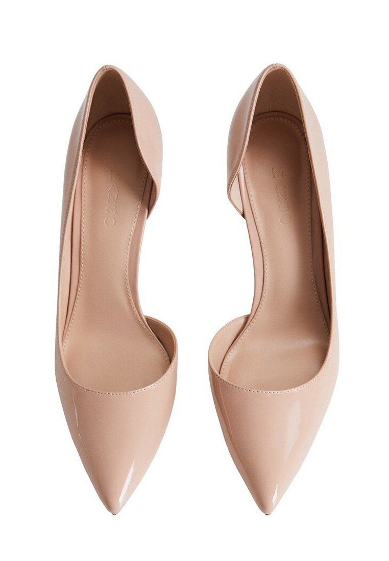 mango nude heels