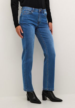 KASINEM  - Straight leg jeans - medium blue denim