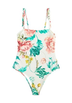 Kupaći kostim - cream pink floral