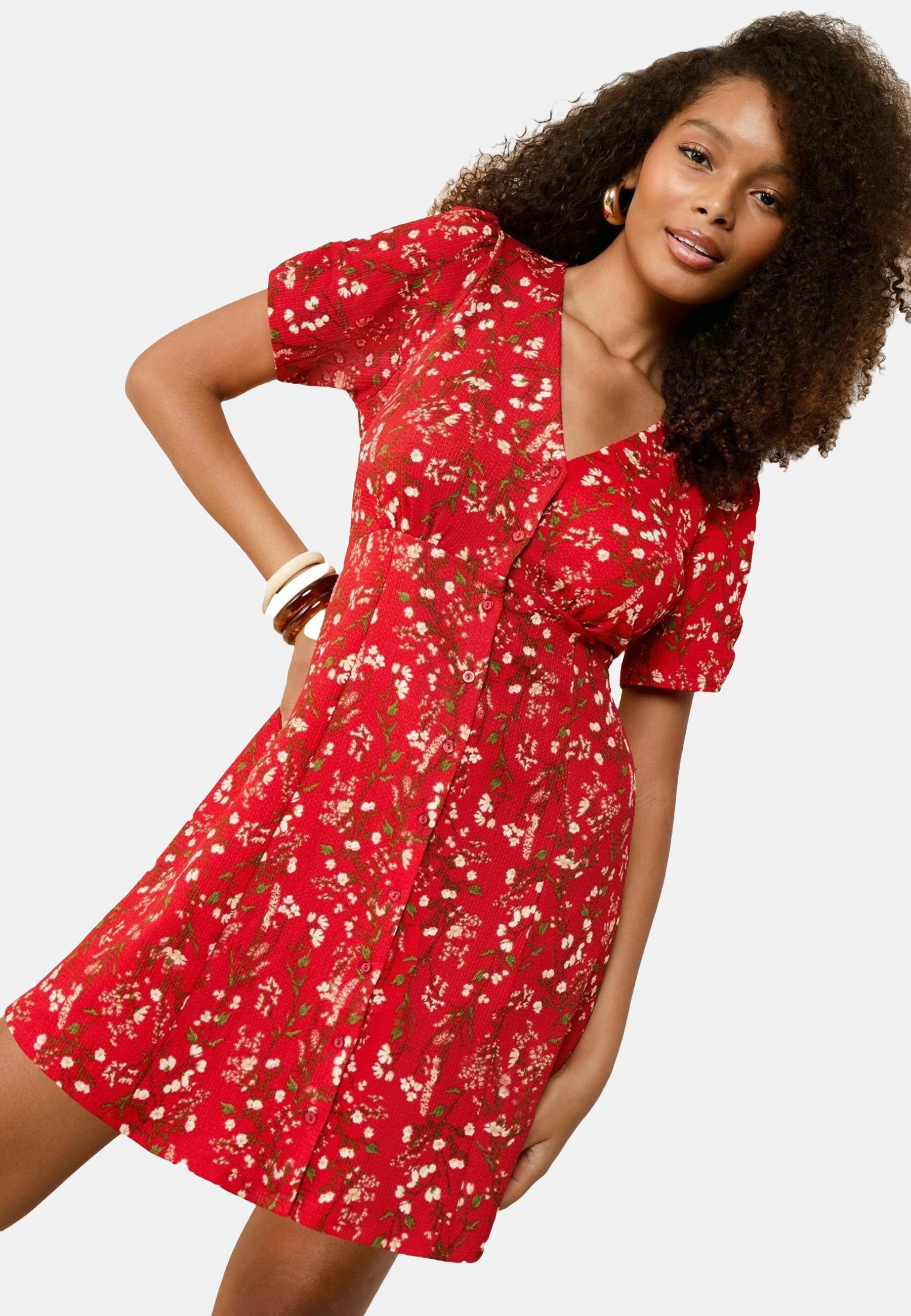 sachin and babi light blue dress Red Floral Dress: Flower Print Mini, Midi, Maxi main image 0