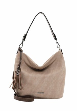 ELKE - Handtas - sand kombi