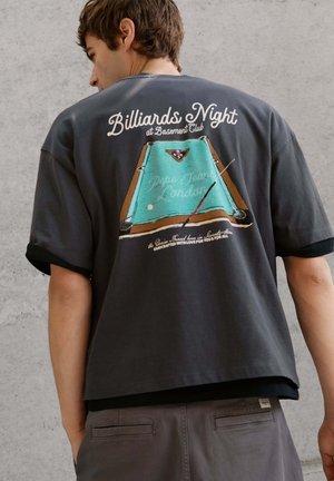 Pepe Jeans, CURTIS TEE - Tričko s potlačou - twilight grey