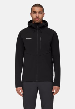 ULTIMATE COMFORT SO HOODED - Veste softshell - black