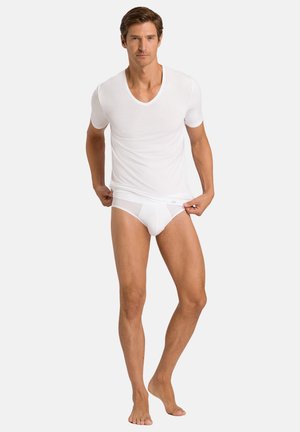 Hanro, HANRO 2 PACK - Maglietta intima - schwarz/weiß