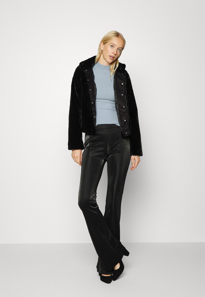 Damen Strickjacken | Even&Odd Tall TURTLE NECK JUMPER Strickpullover light blue/hellblau - RO21915 Damen Strickjacken | Even&Odd Tall TURTLE NECK JUMPER Strickpullover light blue/hellblau - RO21915