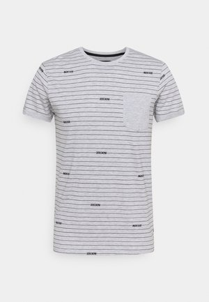INDICODE JEANS, ECKLEY - T-shirt con stampa - light grey mix