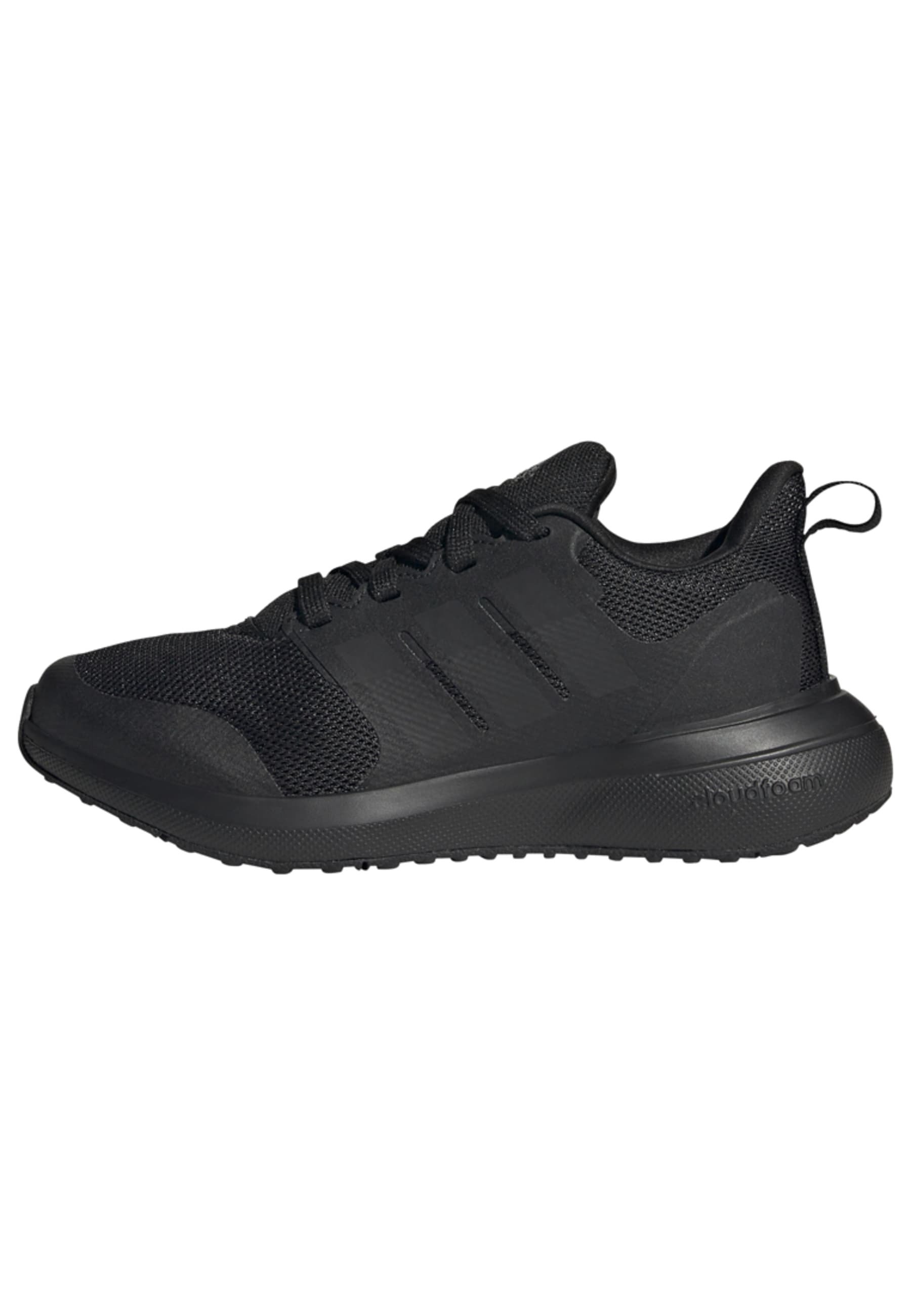 adidas Performance FORTARUN 2.0 CLOUDFOAM LACE - Road running shoes - black  - (Pre-owned) - Zalando