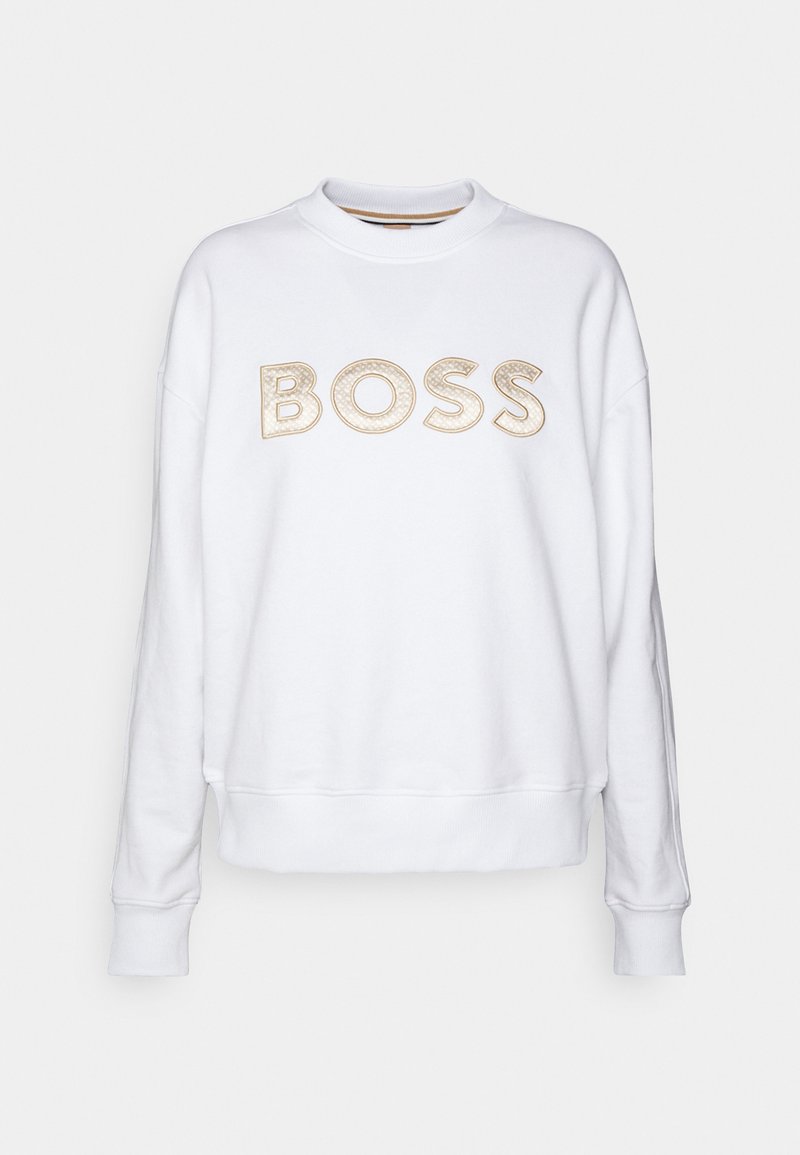 boss sweatshirt white