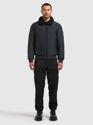 GINSTER - Zimná bunda - obrage grey