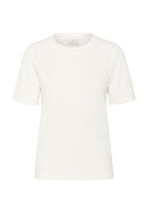 Kaffe SAMANTHA  - Tricou basic - chalk cc