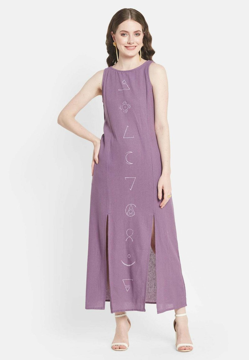 Be Sunset ELARA - Dolga obleka - lavender