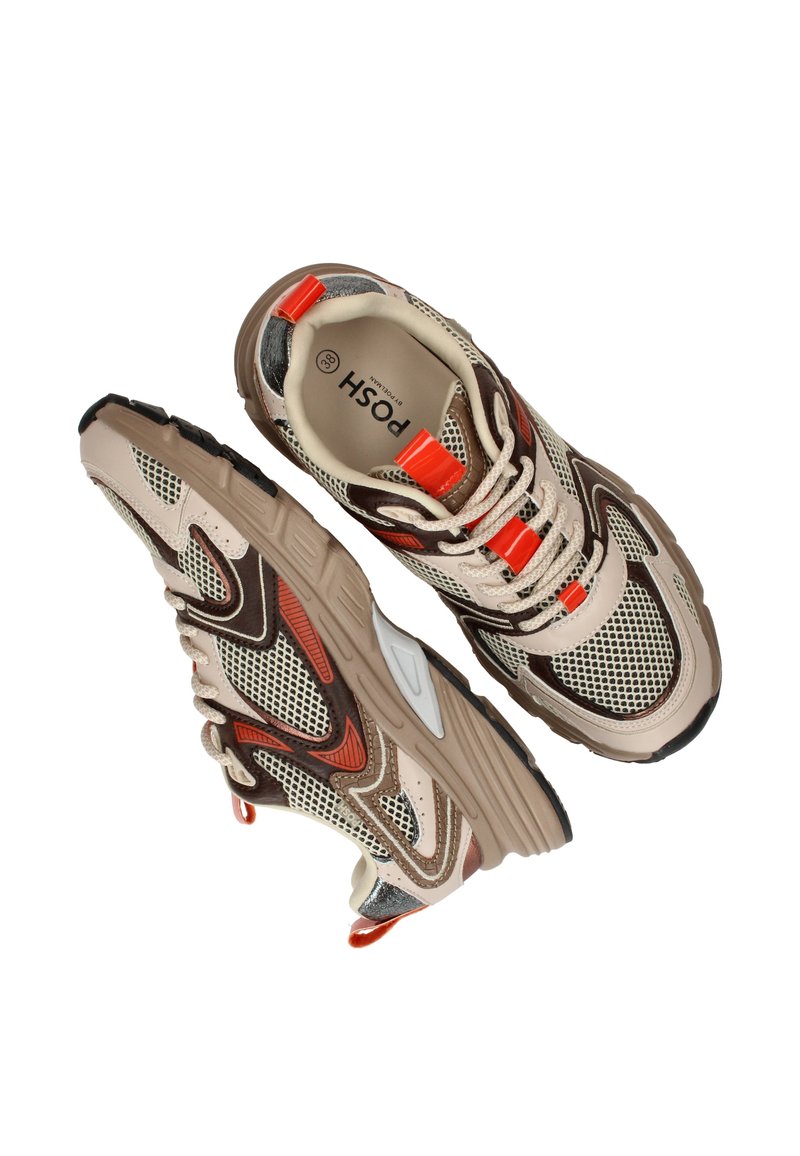 Posh by Poelman Sneakers laag beige