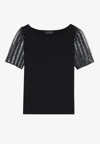 Print T-shirt - black