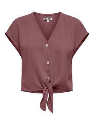 ONLY ONLSIESTA SS KNOT NOOS - Pusero - rose brown